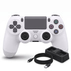 Kit Gamer Pro Inalámbrico para P4: Control Bluetooth - Base Dock de Carga Doble - Cable Reforzado 2M