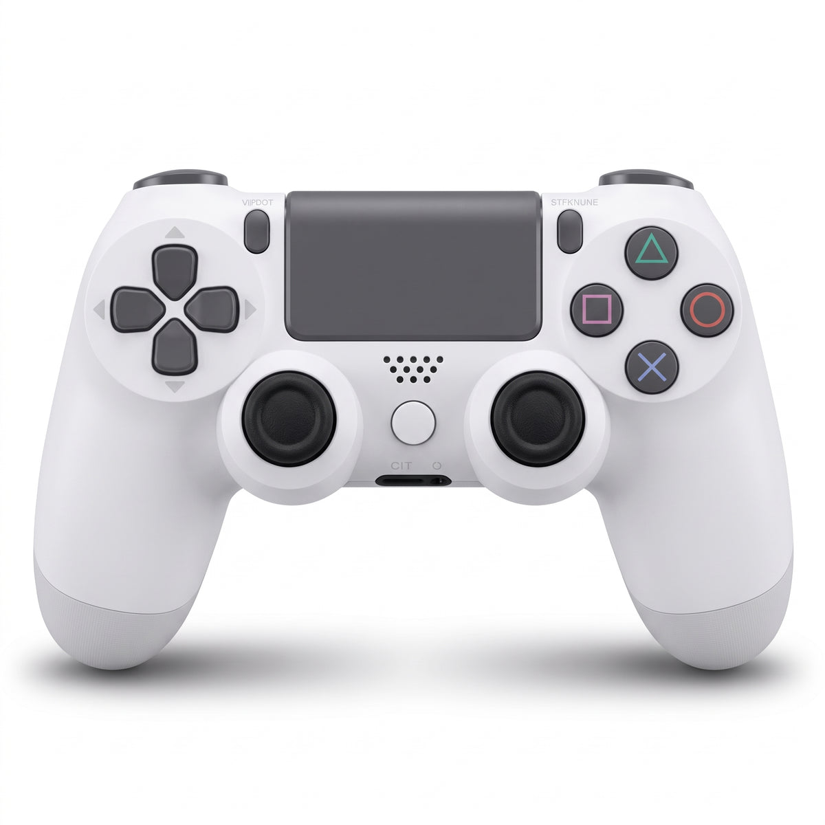 Control Gamer Inalámbrico Recargable Bluetooth con Doble Vibración – Compatible con P4 / Slim / Pro y PC
